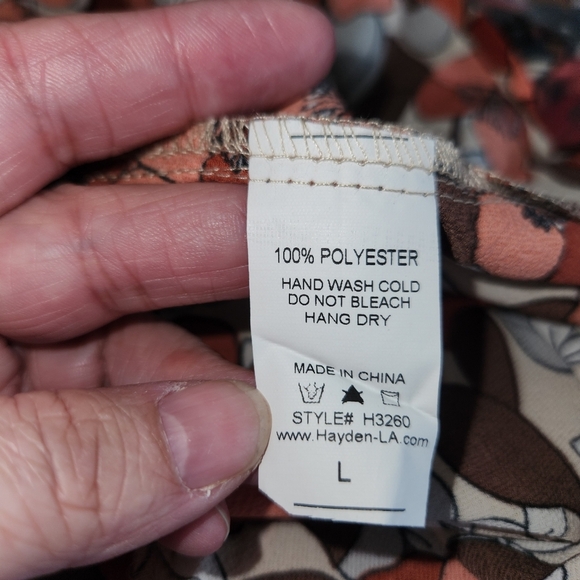 Hayden Los Angeles Floral Sleeveless Dress NWT Sizes S,M,L Available - Picture 5 of 10